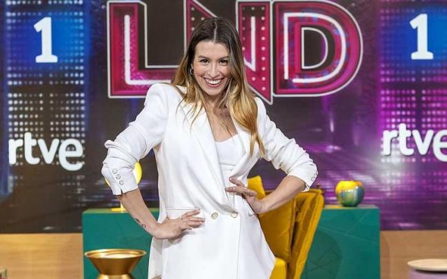 Eva Soriano en la presentaci&oacute;n de la tercera temporada de La Noche D.