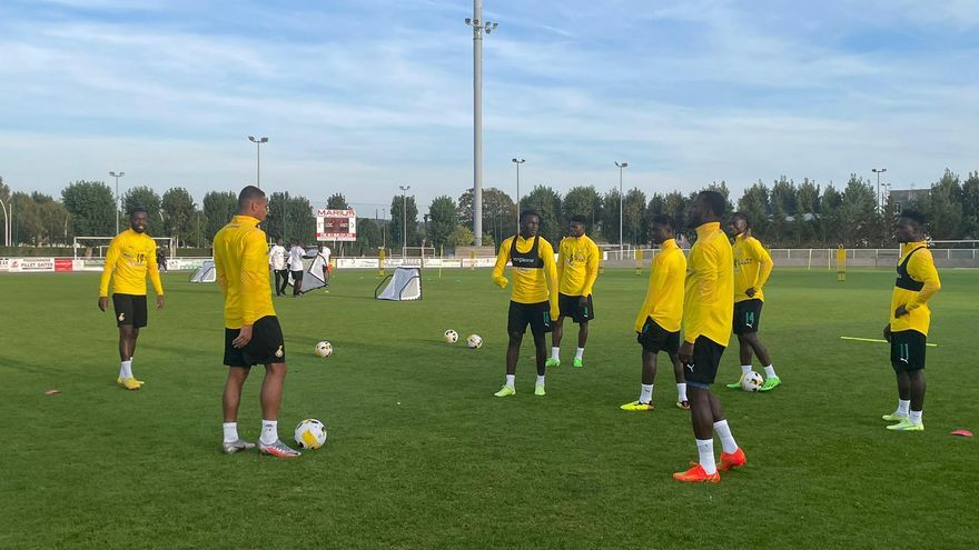 Rondo de Iñaki Williams con la selección de Ghana