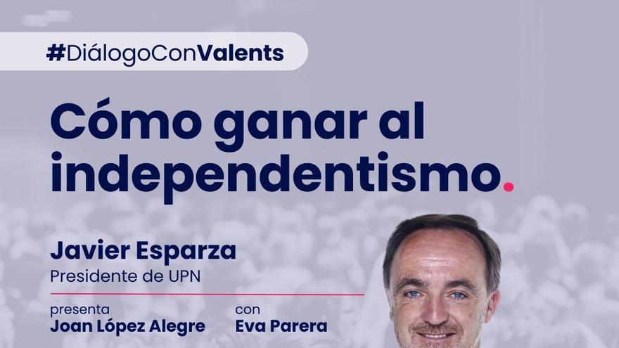 Conferencia de Javier Esparza (UPN) bajo el título 'Cómo ganar al independentismo'