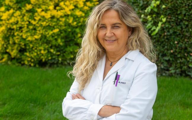 La catedr&aacute;tica Mar&iacute;a Blanco Prieto