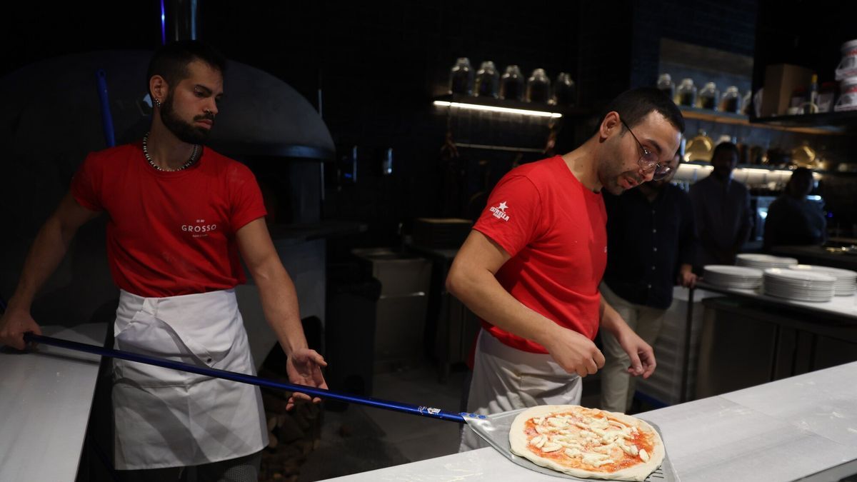 Elaboración de una pizza
