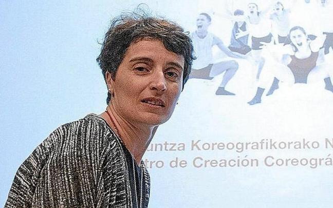 María José Tellería, en una rueda de prensa. | FOTO: RUBEN PLAZA