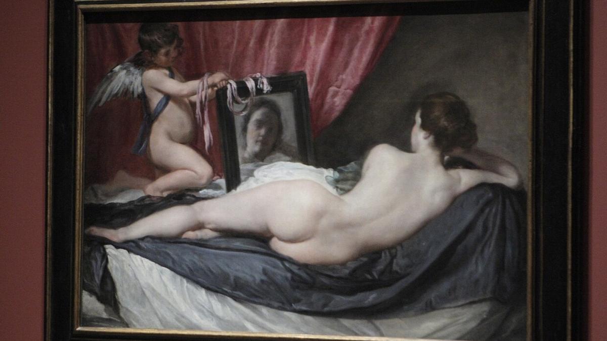 Cuadro "La Venus del espejo", de Velázquez, expuesta en el museo.
