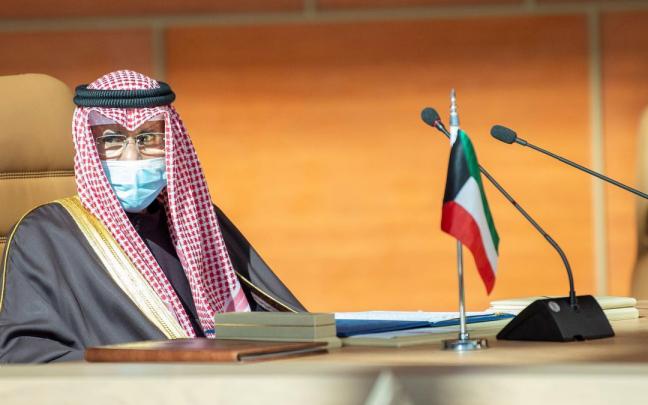 El emir de Kuwait, Nawaf al Ahmad al Sabah. El emir de Kuwait, Nawaf al Ahmad al Sabah.