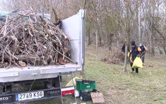 Cami&oacute;n de limpieza.