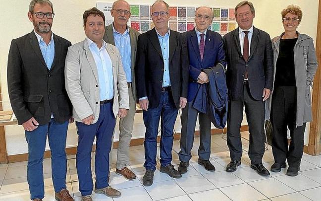 Presentación de la exposición ‘Itxaropena Argitaldaria, Zarautzen 1932tik hona’. | FOTO: ZARAUZKO UDALA Presentación de la exposición ‘Itxaropena Argitaldaria, Zarautzen 1932tik hona’. | FOTO: ZARAUZKO UDALA