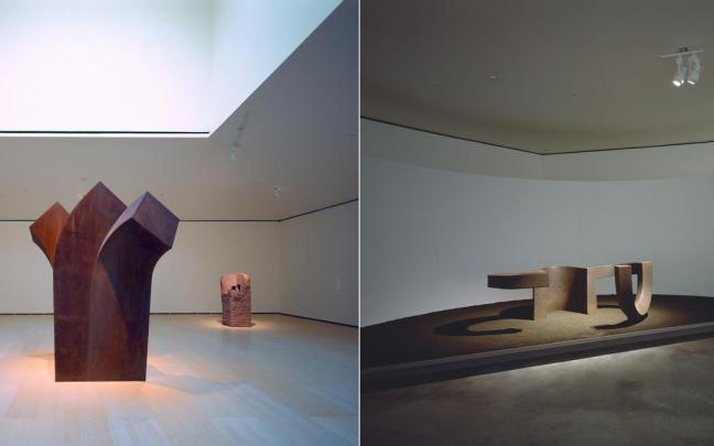 Esculturas de Chillida.