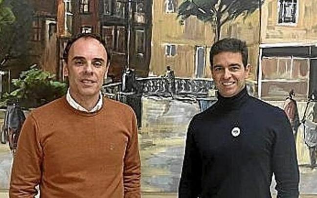 T. Ezkerra y Koldo Núñez. | FOTO: P. U.