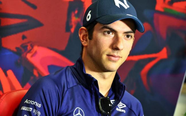 Nicholas Latifi, piloto canadiense de F1. Nicholas Latifi, piloto canadiense de F1.