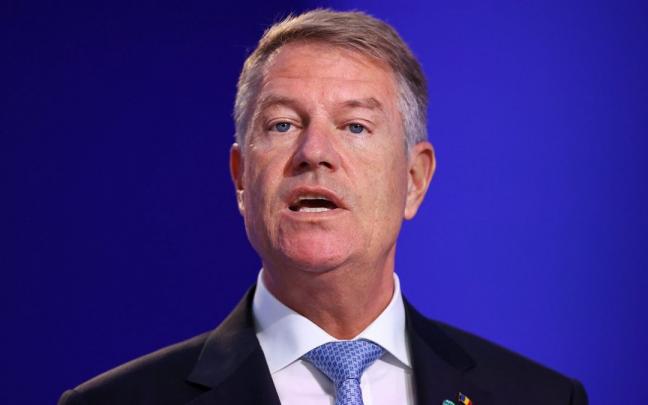 Klaus Iohannis, presidente de Rumanía. Klaus Iohannis, presidente de Rumanía.