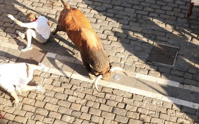 Tonadillero a su paso por la Plaza Consistorial