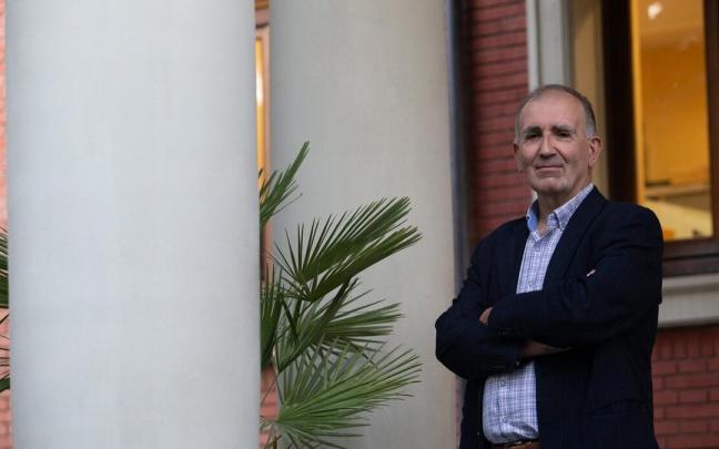 El jurista, político, escritor y miembro de Solasbide-Pax Romana, Miguel Izu.