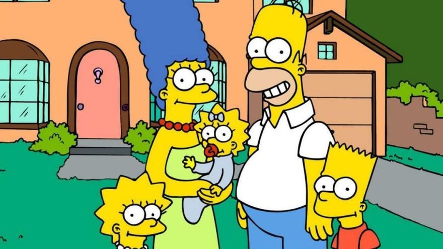 La familia Simpson.