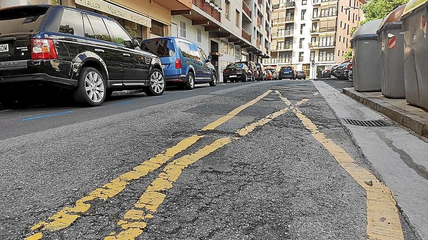 La calle Emeterio Arrese será asfaltada con este nuevo plan. | FOTO: N.G.