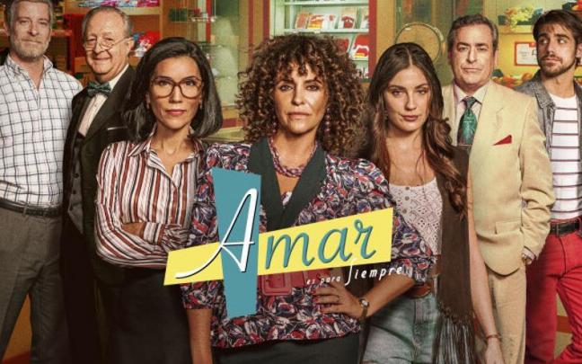 Parte del elenco de ‘Amar es para siempre’.