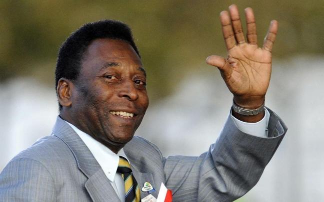 El astro brasile&ntilde;o Edson Arantes do Nascimento, 'Pel&eacute;'.