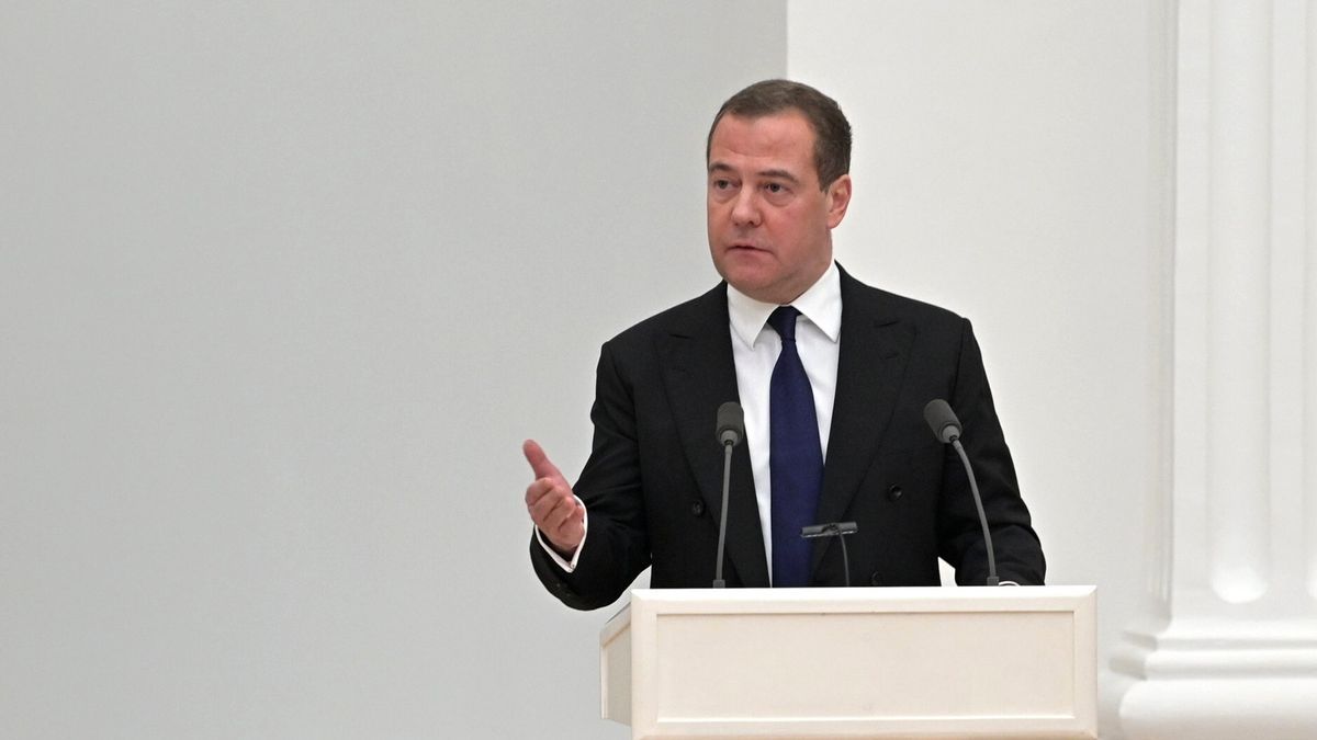 Dmitri Medvédev, vicepresidente del Consejo de Seguridad ruso.