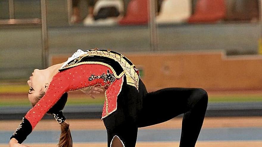 Irune Dome&ntilde;o se estren&oacute; en la categor&iacute;a infantil. | FOTO: CEDIDA