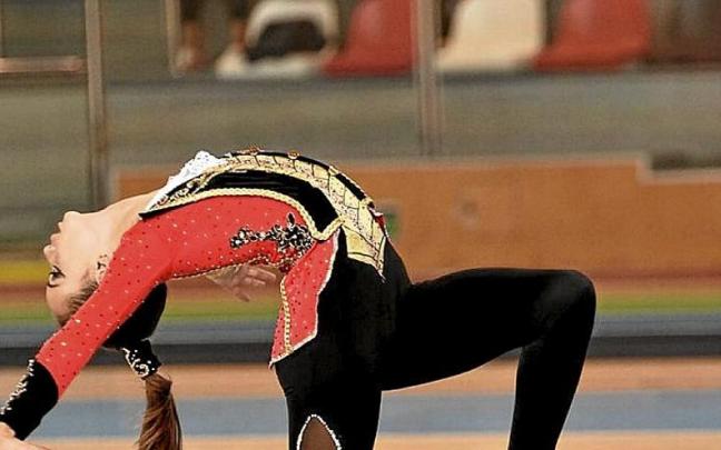 Irune Dome&ntilde;o se estren&oacute; en la categor&iacute;a infantil. | FOTO: CEDIDA