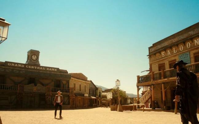 Escena del episodio de la serie &lsquo;Doctor Who&rsquo; que se rod&oacute; en Almer&iacute;a.