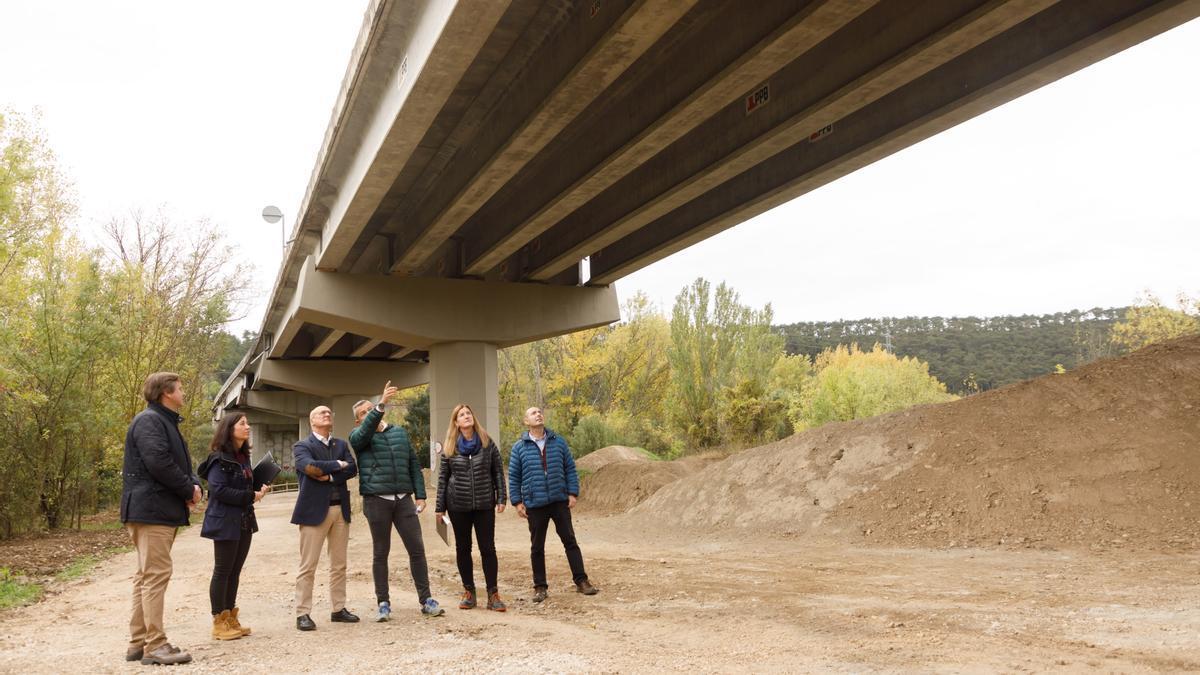 Visita a la infraestructura renovada en Landaben.