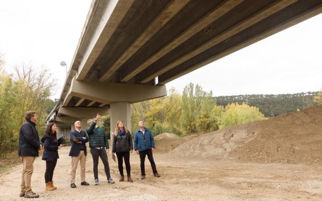 Visita a la infraestructura renovada en Landaben.