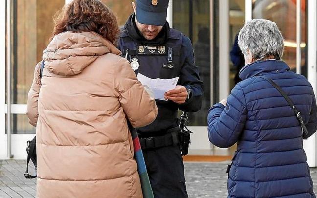 Segundo día del juicio del accidente del tren de Angrois con la presencia de los testigos. | FOTO: EFE