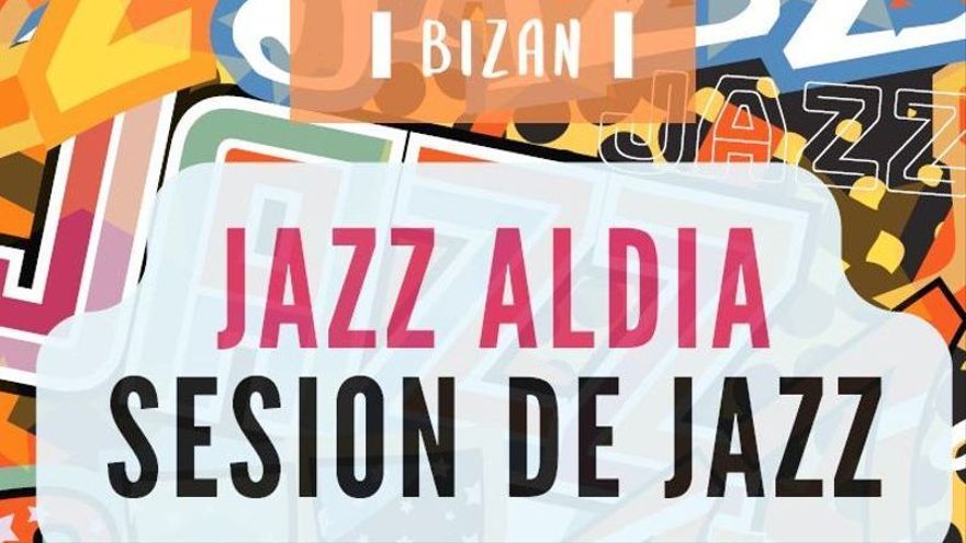 Cartel de la programación de jazz