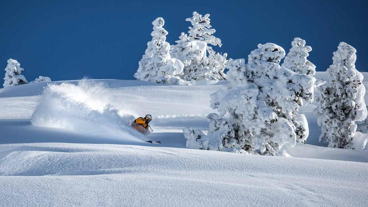 Bajar por la estació de esquí de Baqueira Beret es una sensación única.