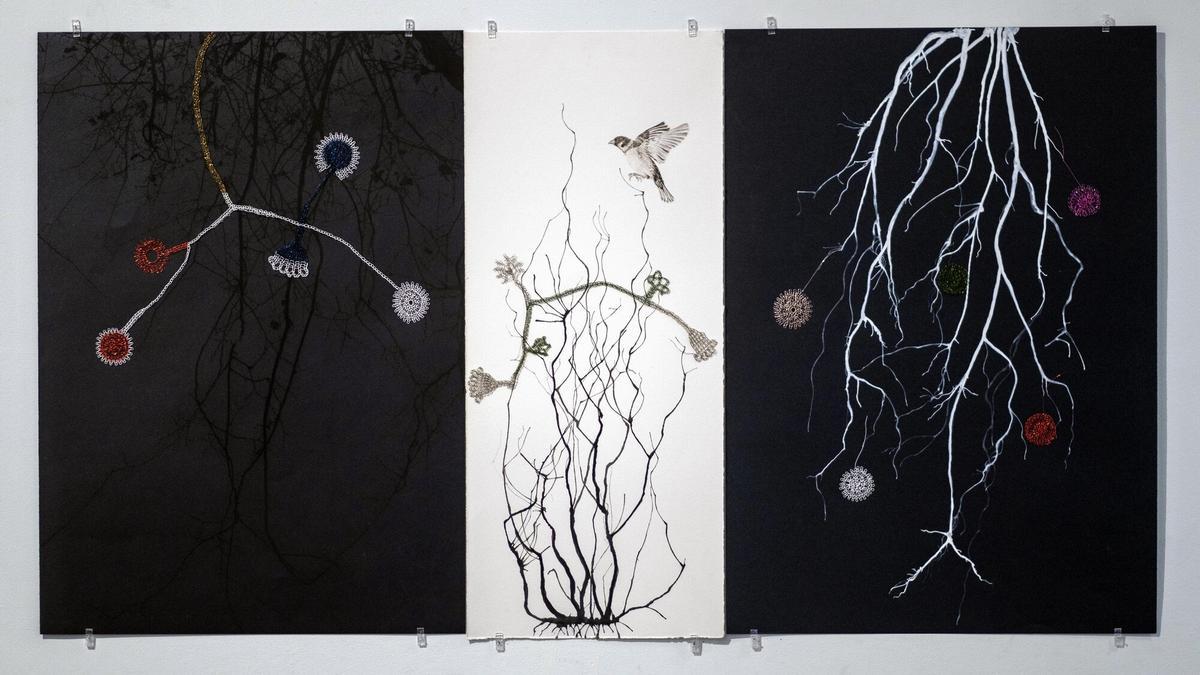 En este proyecto, las series blanca y negra se funden, conectando presencia y ausencia, claridad y oscuridad.