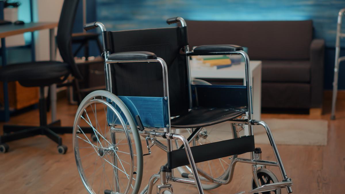 Imagen de archivo de una silla de ruedas.