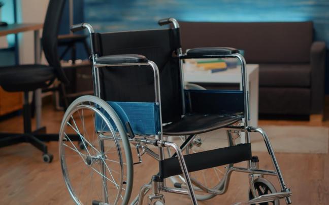 Imagen de archivo de una silla de ruedas.