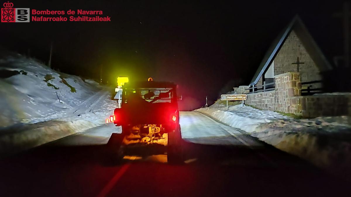 Imagen de la zona en la que tuvo lugar el rescate efectuado