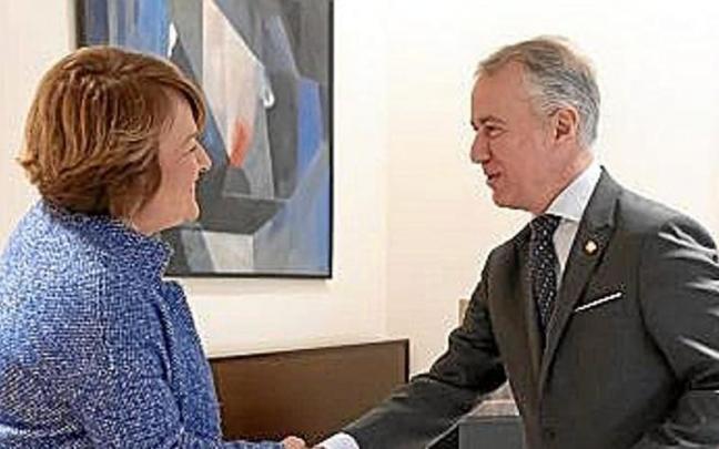 Iparraguirre y Urkullu. | FOTO: N.G.