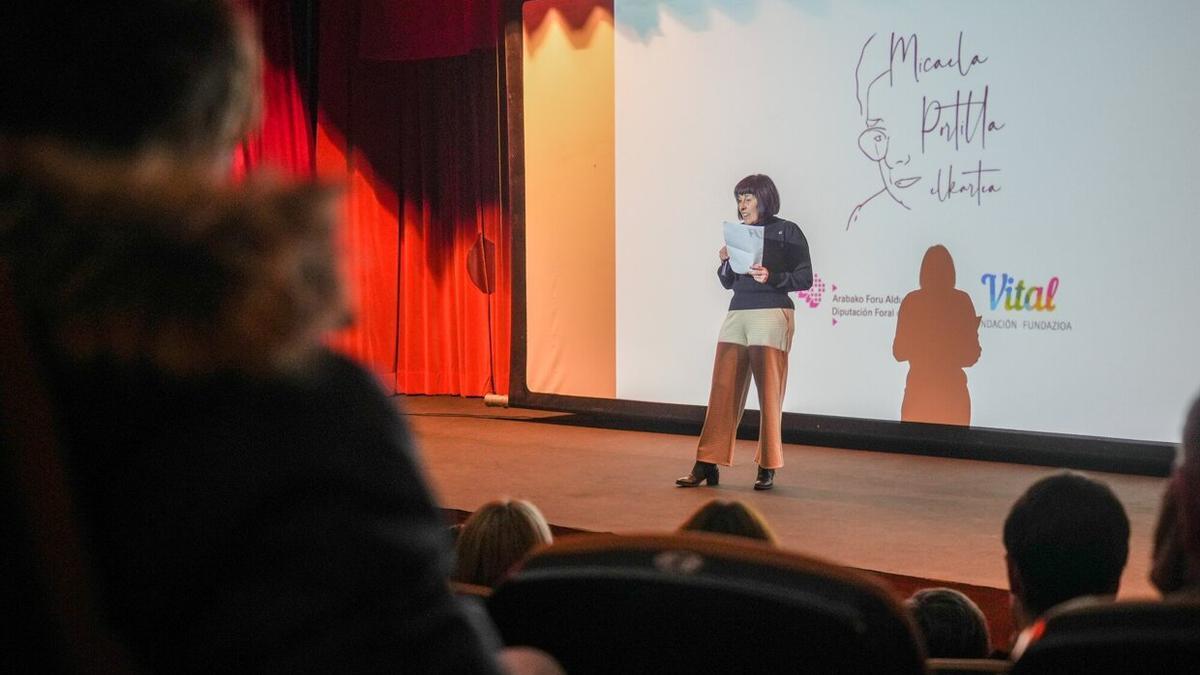 El preestreno del documental ha tenido lugar en la sala Vital Fundazioa Kulturunea.