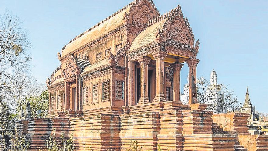 Templo en Kampong Cham.