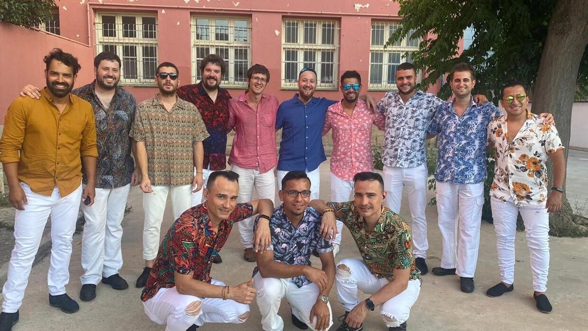 Integrantes de la orquesta Goxua&rsquo;n Salsa