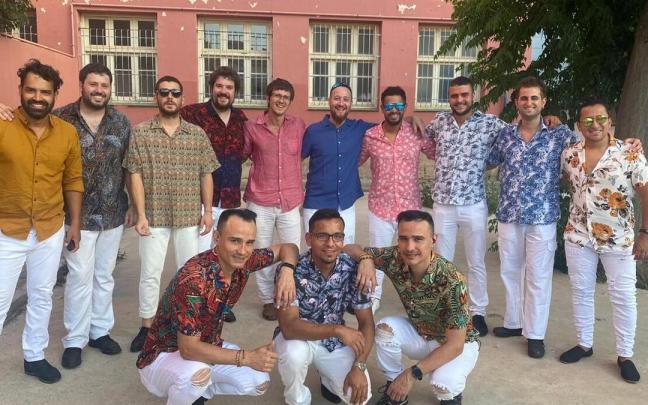 Integrantes de la orquesta Goxua&rsquo;n Salsa