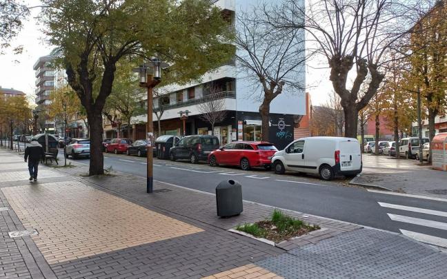 La panadería está en el barrio de Judimendi, a muy pocos metros del centro cívico