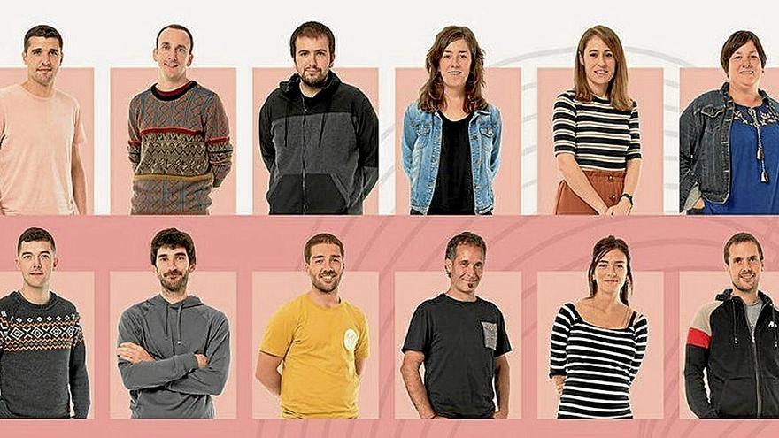 Asteburu honetan Donostian eta Lizarran arituko diren bertsolariak. | ARGAZKIA: N.G.