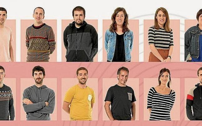 Asteburu honetan Donostian eta Lizarran arituko diren bertsolariak. | ARGAZKIA: N.G.