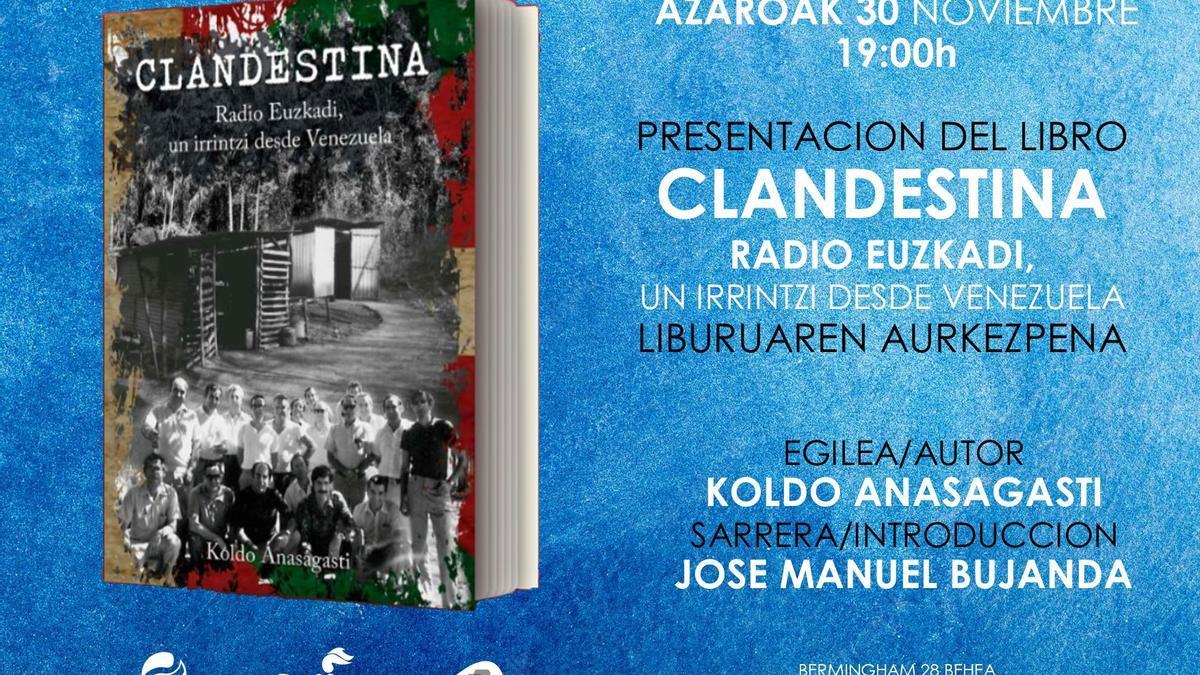 Presentación del libro Clandestina