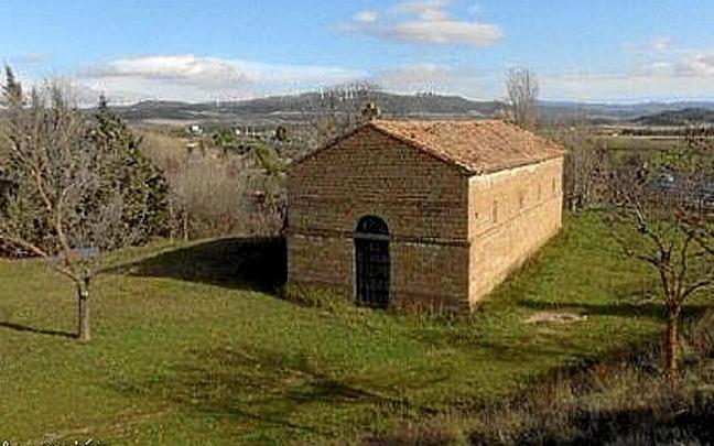 Vista aérea del la Ermita de San Gregorio y su entorno. | FOTO: CEDIDA Vista aérea del la Ermita de San Gregorio y su entorno. | FOTO: CEDIDA
