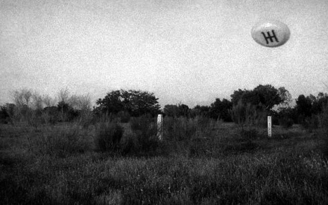 Una de las hist&oacute;ricas im&aacute;genes del supuesto ovni del planeta Ummo avistado en San Jos&eacute; de Valderas.