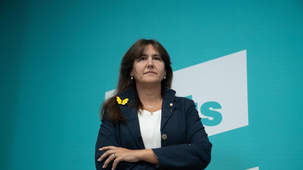 Laura Borràs. presidente de Junts.