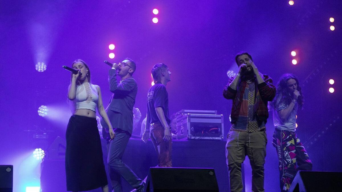 Concierto de Chill Mafia en los Premios MIN celebrados en abril de este a&ntilde;o en Pamplona.