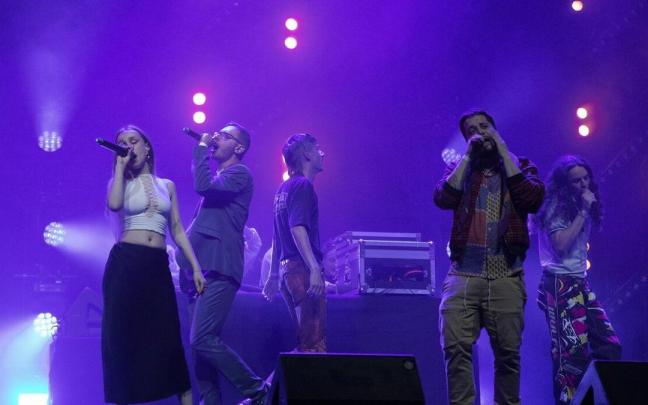 Concierto de Chill Mafia en los Premios MIN celebrados en abril de este a&ntilde;o en Pamplona.