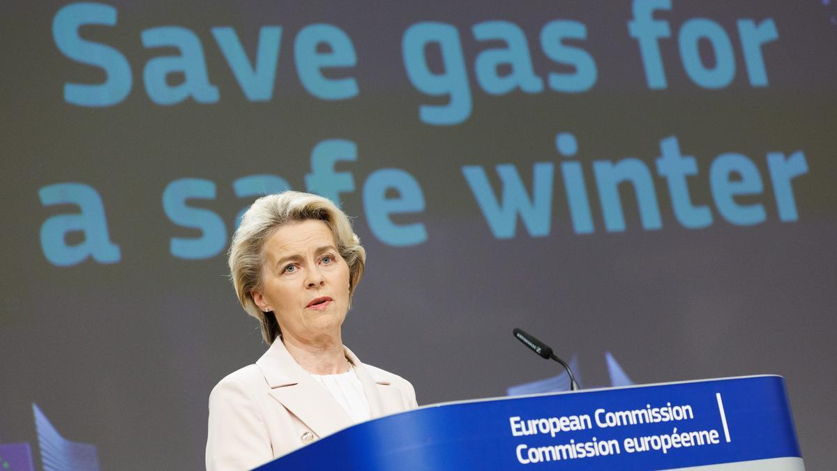 Ursula von der Leyen, presidenta de la Comisión Europea (CE).