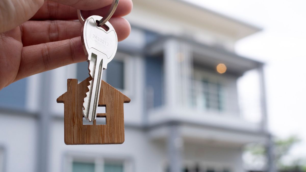 Las llaves de una vivienda, listas para ser entregadas a su nueva propietaria.