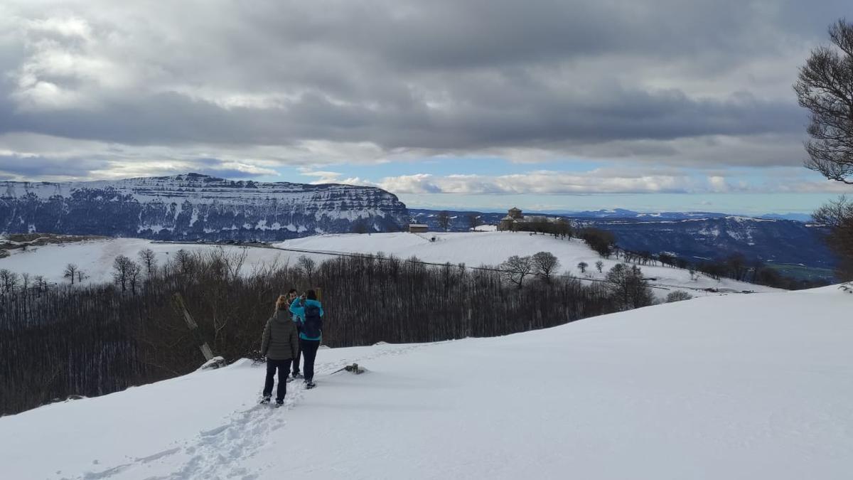 La espectacularidad de la nieve en el valle de Ata